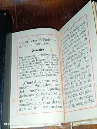 Misal Antiguo "Tesoro Divino" - J. A. de Lavalle (