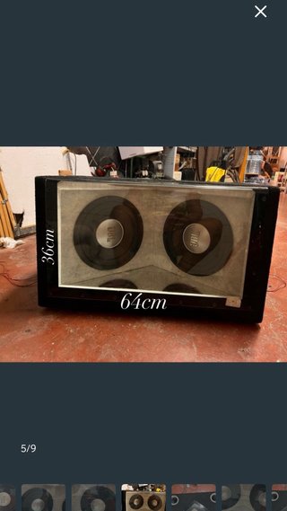 Altavoz JBL Doble Negro/Plata