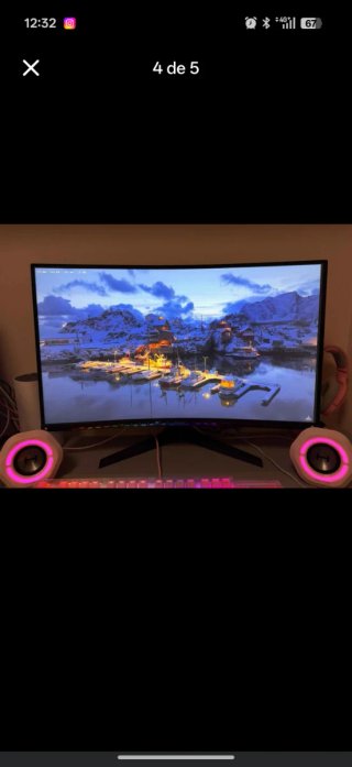 Monitor Curvo MSI Gaming 27 1500R 75Hz 1ms