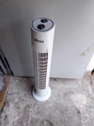 Ventilador Ufesa Torre Blanco