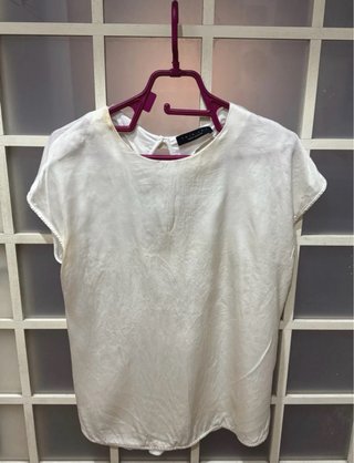 Twin Set Blusa Bianca Taglia L