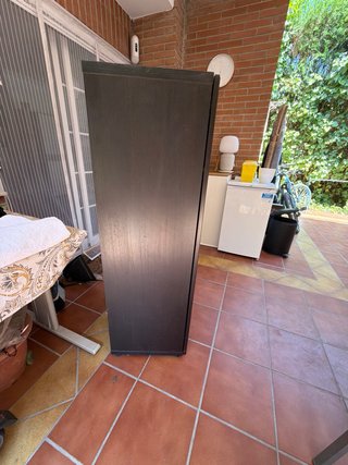 Armario comedor cristal y madera