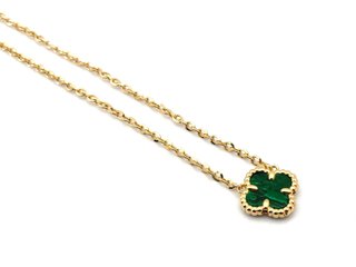 Gargantilla Oro 18K Van Cleef Alhambra Malaquita