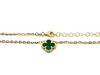 Gargantilla Oro 18K Van Cleef Alhambra Malaquita