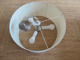 Lámpara de techo Inspire 50cm con 3 bombillas