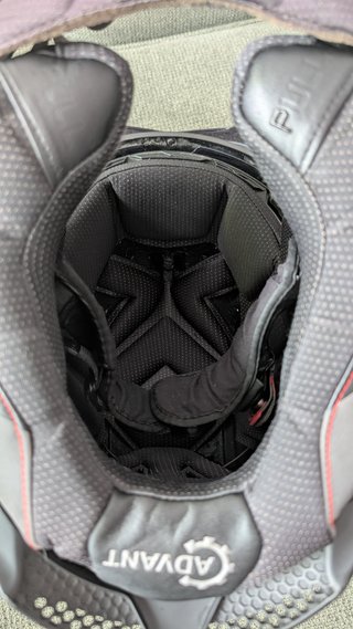 Casco LS2 Advant X Carbon L + LS2 4X Intercom