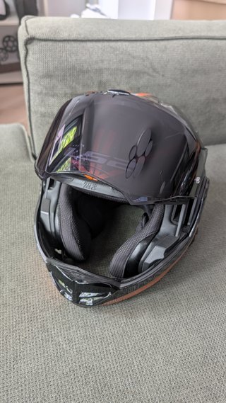 Casco LS2 Advant X Carbon L + LS2 4X Intercom