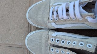 Vans Beige/Blanco Talla 39