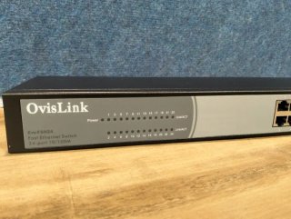 Switch 24 Puertos 10/100 Ovislink EVO-FSH24
