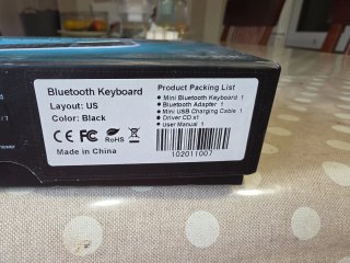 Teclado Mini Bluetooth 4 en 1