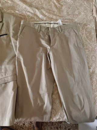 Traje Zara Man Chaqueta y Pantalón Beige Talla M