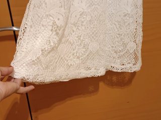 Vestido blanco encaje