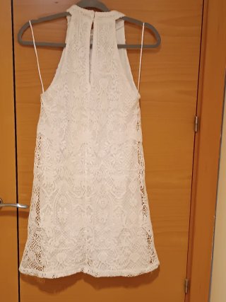 Vestido blanco encaje