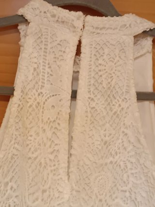 Vestido blanco encaje