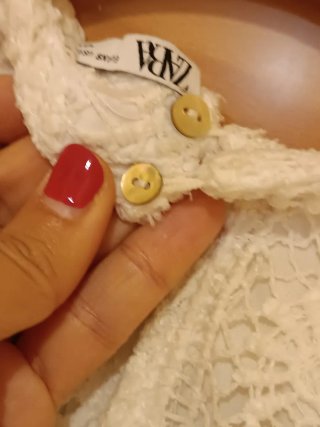 Vestido blanco encaje