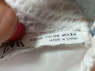 Vestido blanco encaje