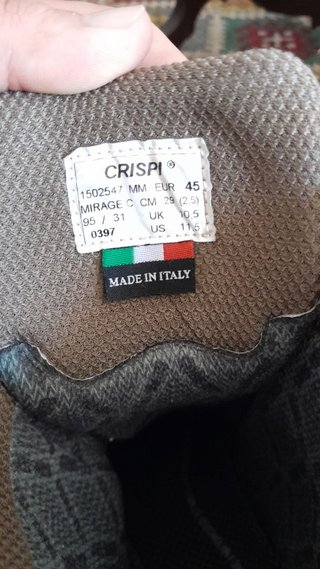 Anfibi Militari Crispi Mirage GTX 45 Beige