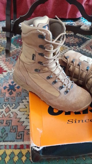 Anfibi Militari Crispi Mirage GTX 45 Beige