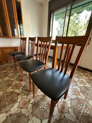 Juego de 4 sillas de comedor
