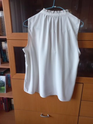 Camisa blanca H&M sin mangas