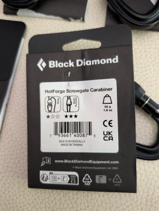 5 Mosquetones Black Diamond