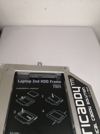 Adaptador Unidad CD / DVD a Disco HDD/SSD