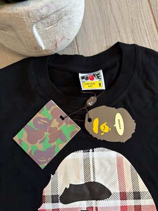 T-shirt A Bathing Ape BAPE Logo Checkered