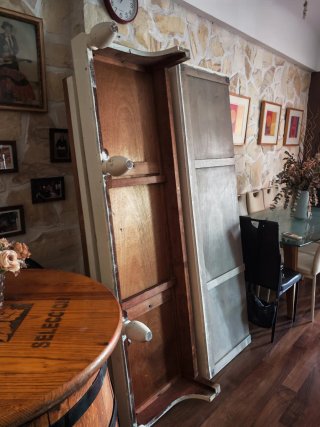 Armario antiguo madera para restaurar