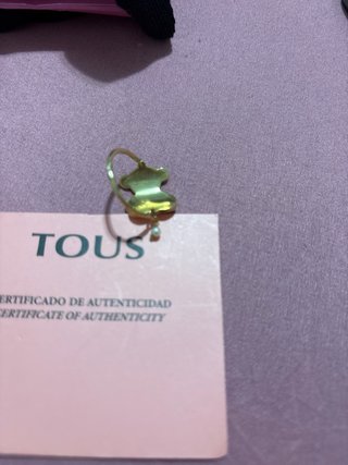 Anillo Tous Dorado