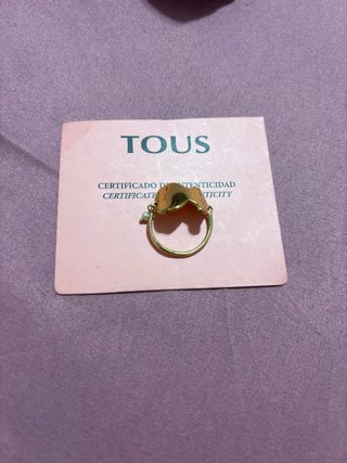 Anillo Tous Dorado