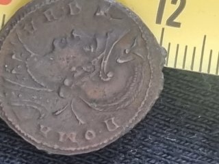 Vecchie monete in bronzo