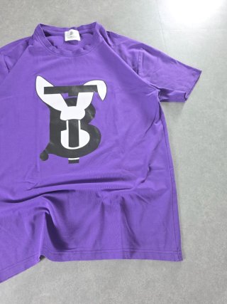 T-Shirt Burberry Viola Logo TB Taglia S