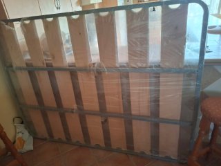 Somier de láminas de madera