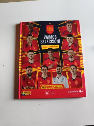 Álbum de cromos Selección Carrefour