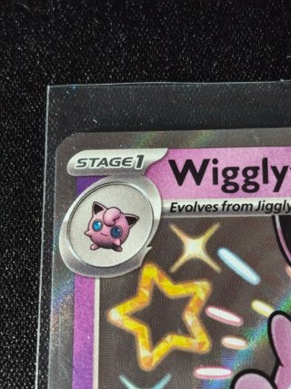 Wigglytuff 147/091 Paldean Fates Shiny NM