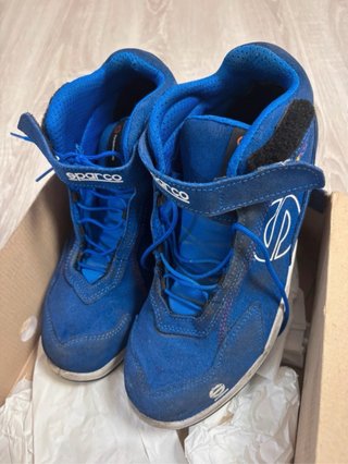 Zapatos Sparco Racing Evo T41 Azul
