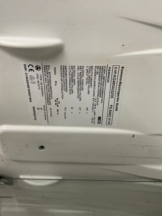 Botellero Frigorífico Siemens