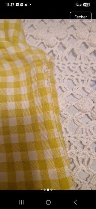 Vestido de verão Celina alças xadrez
