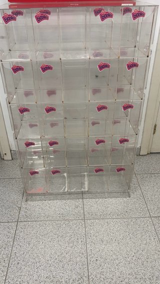 Expositor de chuches acrílico