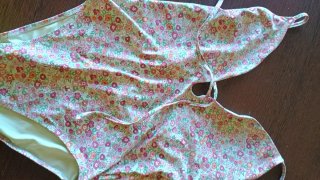 Bañador estampado floral talla M