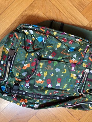 Bolso Pollo Real estampado multicolor