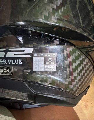 Casco Enduro Fibra Carbono Talla S