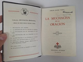 Lote cuatro libros religiosos