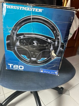 PS3 con Volante Thrustmaster T20 y 14 Juegos