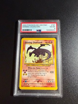Carta Pokémon Shining Charizard Neo Destiny 2002