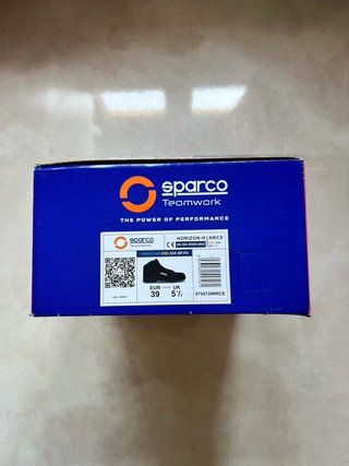 Zapatillas Sparco Horizon-H Fargo-DB Negras/Turque