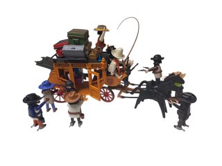 Playmobil DILIGENCIA WESTERN con figuras