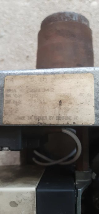 Bruciatore per caldaia a gasolio Danfoss