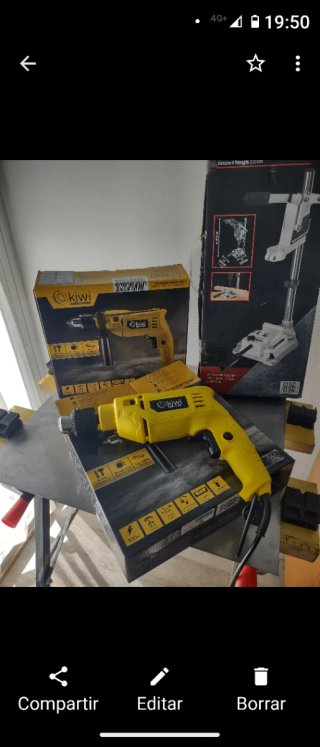 Taladro Eléctrico Amarillo MT13657
