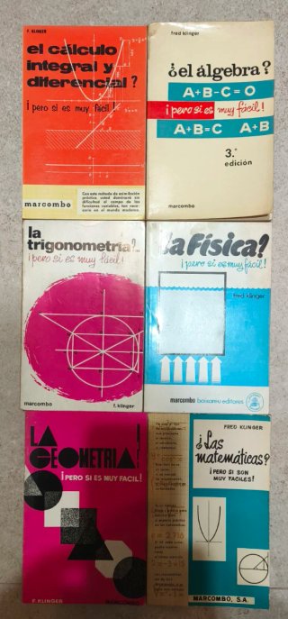 Libros de ciencias de la editorial Marcombo